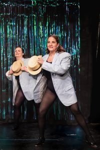 Tina Morrissette & Morgana Kate Watson dance in Stepping Out at The Sherman Playhouse